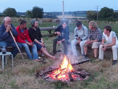 Camping à la ferme Mellon