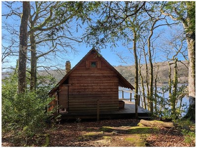 Cabane sur pilotis de Quénécan