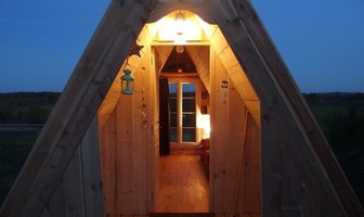 Cabane de sorcière à la ferme Mellon